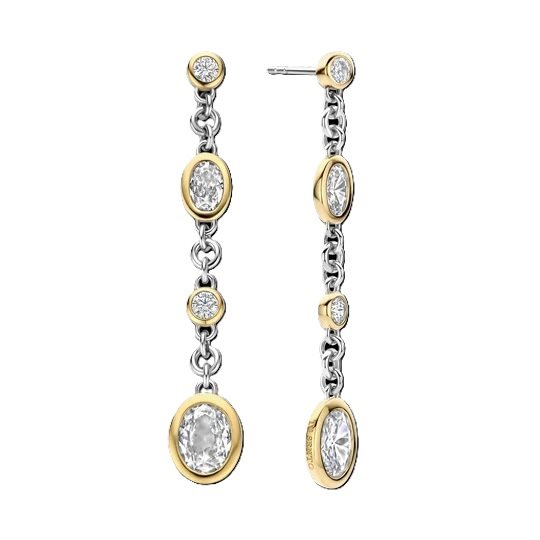Orecchini Ti Sento Milano Donna in Argento Zircone 78104ZY - 78104ZY